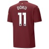 Camiseta de fútbol Manchester City Doku 11 Tercera Equipación 2024-25 - Hombre